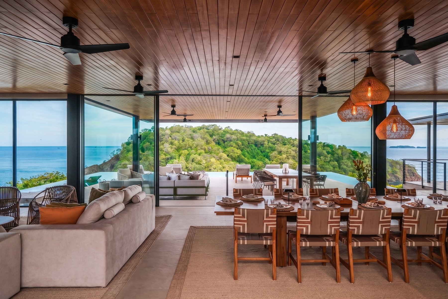 Promontorio — residential architecture, Flamingo, Costa Rica
